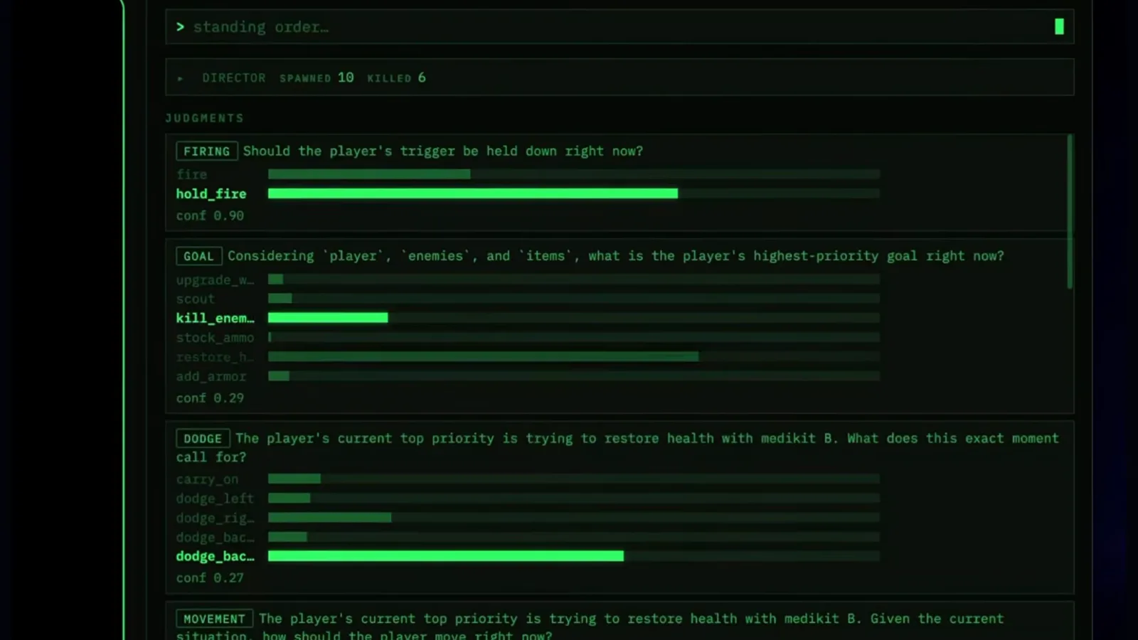 openjev training record terminal showing a labeled Doom question with the teacher’s 91 percent hold-fire score used to train the student model openjev training record terminal showing a labeled Doom question with the teacher’s 91 percent hold-fire score used to train the student model