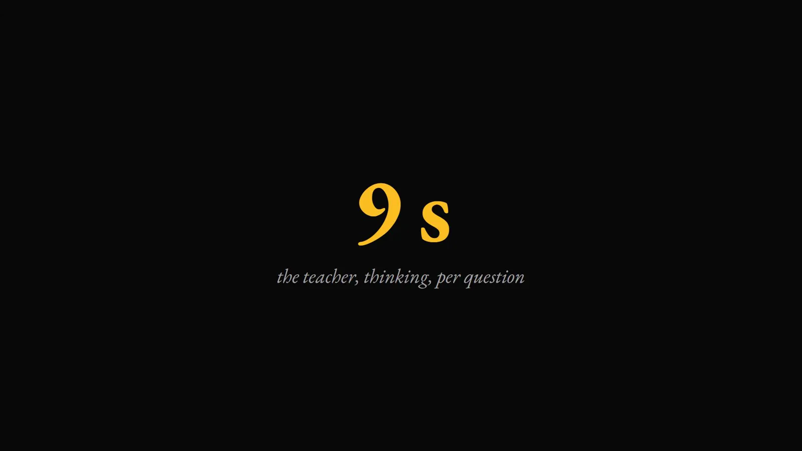 Slide timing the teacher model at 9 seconds of thinking per question before the distilled student takes over the answers Slide timing the teacher model at 9 seconds of thinking per question before the distilled student takes over the answers